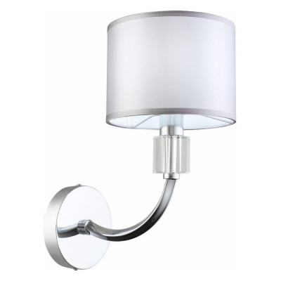 Evoluce SLE107201-01 Светильник настенный Хром/Светло-серый E14 1*40W