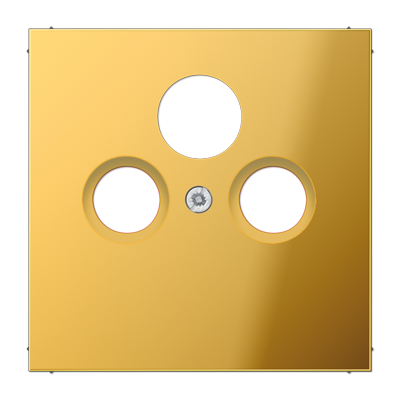 Крышка для SAT-TV-розетки; металл цвета золота, GO2990SAT