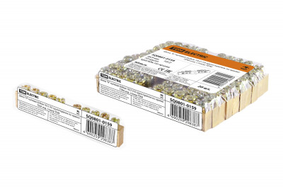 Шина "N" нулевая 6х9мм 10/2 (10 групп/крепеж по краям) TDM Electric инд. стикер TDM Electric, SQ0801-0159
