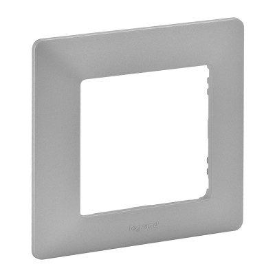 Legrand Valena LIFE.Рамка "Алюминий".1-постовая универсальная, 754137