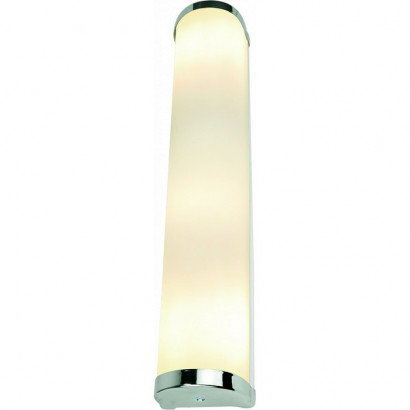 Arte Lamp AQUA-BARA, Подсветка для зеркал, цвет арматуры - ХРОМ, цвет плафона/декора - БЕЛЫЙ, 3х40W E14, A5210AP-3CC