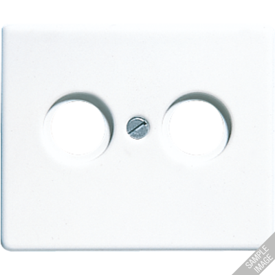 Крышка для телевизионной розетки; черная, SL561TVSW