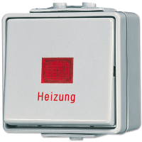 Аварийный выключатель для накладного монтажа, универсальный IP44, 606HW