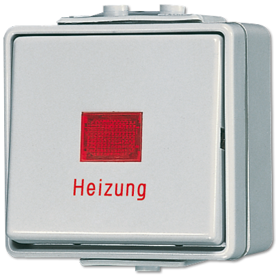 Аварийный выключатель для накладного монтажа, универсальный IP44, 606HW