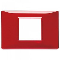 Vimar Накладка для 2 модулей центрально рефлекс "рубин", 14652.51