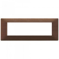 Vimar Накладка для 7 модулей технополимера с отделкой под натуральное дерево макоре, 14657.33