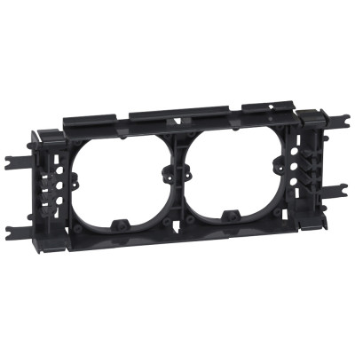 Legrand Суппорт универсальный - 2 поста - для кабель-каналов DLP с шириной крышки 85 мм - белый, 010923