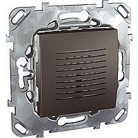 MGU5.786.12ZD - Unica top звонок электронный, 70 дб/1 м, графит