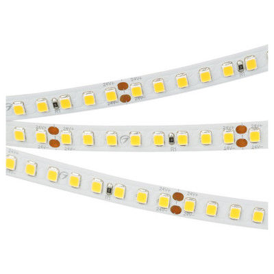 Светодиодная лента RT-A160-8mm 24V White6000 (12 W/m, IP20, 2835, 50m) (Arlight, высок.эфф.150 лм/Вт), 024550(2)