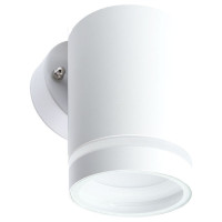 Светильник садово-парковый, 230V GX53, DH1001, белый (на стену), Feron 48315