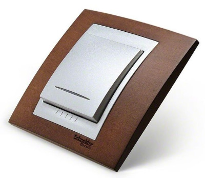 Schneider Electric Schneider Electric Выключатель 1-клавишный, с подсветкой,  серия UNICA