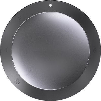 Donel D16 сталь Накладка для регулятора температуры пола, DO14937