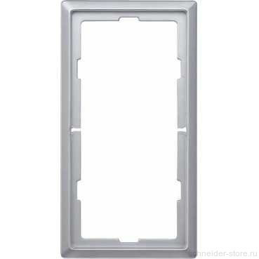 Artec Рамка 2-ная без перегородки, алюм.