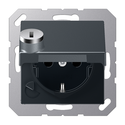 SCHUKO® розетка с замком, A1520BFKLSLANM