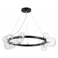 ST LUCE SL1165.403.15 Светильник подвесной ST-Luce Черный/Прозрачный G4 15*5W