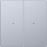 D-Life PlusLink Клавиша 2-ная без символов, нерж. сталь