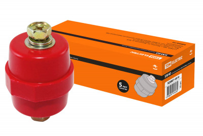 Изолятор SM40 силовой Н40хD40хМ8мм с болтом TDM Electric, SQ0807-0010