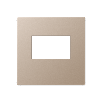 Kрышка для USB-зарядный устройств; без видимого винта; термопласт; шампань, A1569USBCH