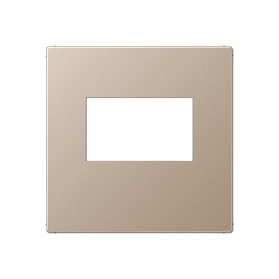 Kрышка для USB-зарядный устройств; без видимого винта; термопласт; шампань, A1569USBCH