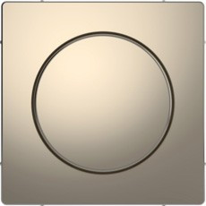 D-Life Накладка с поворотной рукояткой для диммера, никель