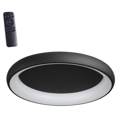 Novotech 359025 OVER NT23 000 черный Светильник накладной диммируемый, в комплекте пульт ДУ (2.4G) IP20 LED 3000К~6000К 60W 85-265V FOLD