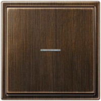 Jung Выключатель 1-клавишный, с подсветкой, серия LS 990