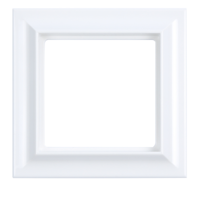 Рамка 1-пост; Eco Profi  Standart; термопласт; белый, EPS481WW