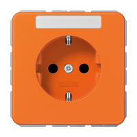 Штепсельная розетка SCHUKO 16A 250V~ с защитой от детей и полем для надписи, CD1520BFKINAO