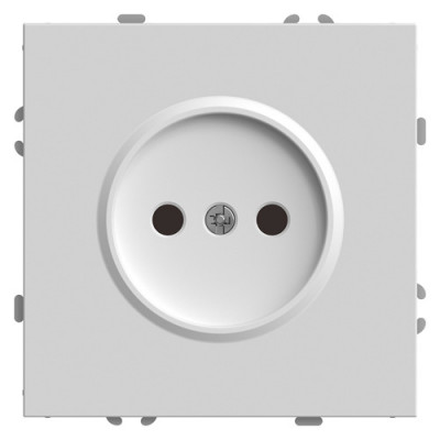 Feron Розетка 1-местная с защитной шторкой (механизм) б/з, 250В, 16А, серия Эмили, RST16-5109-01, белый фарфор, soft touch, 49876, STEKKER