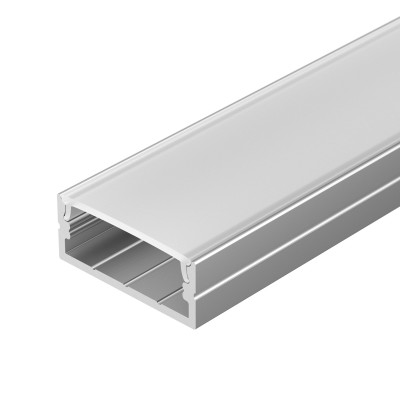Профиль с экраном ARH-WIDE-H10-2000 ANOD+OPAL (Arlight, Алюминий), 036768