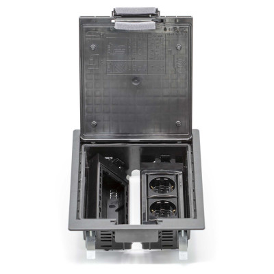 ДКС Лючок напольный c изменяемой глубиной, 8 модулей , 88308