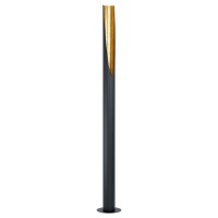 39759 Светод. торшер PREBONE, 1x8W(GU10), ?110, H1805, осн. ?220, 540lm, сталь, черный, золото