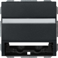 0870005 Gira Накладка с опорной пластиной для розеток средств связи