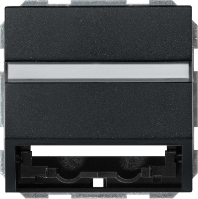 0870005 Gira Накладка с опорной пластиной для розеток средств связи