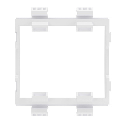 ДКС Каркас под 2 модуля "Viva", белый, F0000A