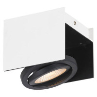 39315 Светодиодный потолочный светильник VIDAGO, 1x5,4W(LED), белый//черный, 39315