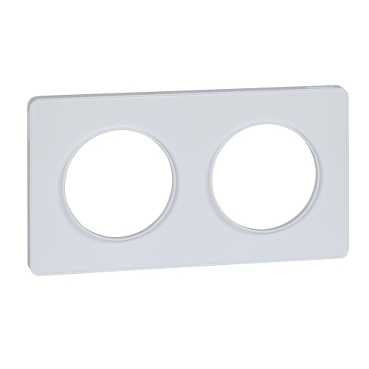 S52P804 - Odace Рамка 2-ная, бел., Schneider Electric
