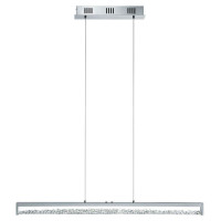 Eglo 93626 Светодиодный подвес CARDITO 1 с сенсорн. димм., 32W (LED), L1000, хром/насыпной хрусталь