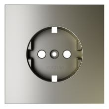 Накладка для розетки с заземлением, S70 (шелк), VLS000604