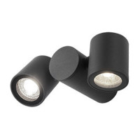 Светильник садово-парковый Gauss Sonata настенный архитектурный 2*35W, 2*GU10, 221*155*70мм, 170-240V / 50Hz, IP54 (1/12), GD152