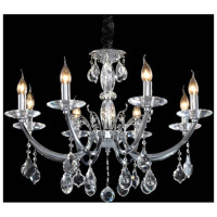 Lightstar 694084 (MD600003-8A) Люстра подв STREGARO 8х60W E14 ХРОМ (в комплекте)