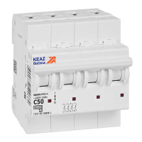 КЭАЗ OptiDin BM63 Автоматический выключатель 4P 50А C 4,5кА AC (BM63-4C50-4,5-УХЛ3) КЭАЗ OptiDin BM63 Автоматический выключатель 4P 50А C 4,5кА AC (BM63-4C50-4,5-УХЛ3)