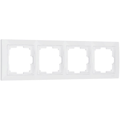Werkel W0042001/ Рамка на 4 поста Snabb basic (белый), a051301