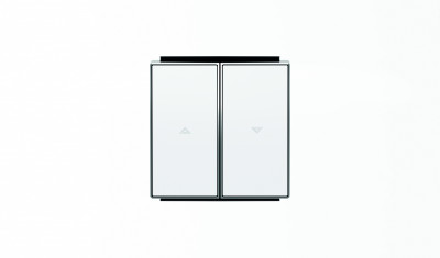 ABB SKY Альпийский белый Клавиша для мех выключателя жалюзи 8144 и 8144.1