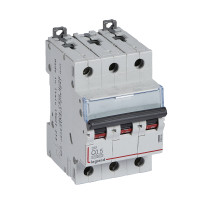 Legrand Автоматический выключатель DX? 3П C0,5A 10kA/16kA, 409246