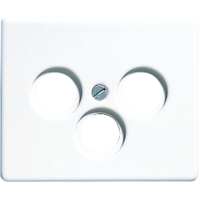 Крышка для телевизионной и спутниковой розетки; белая, SL561SATWW