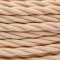 BIRONI Песочное золото матовый Витой провод 3*1,5 20м, B1-434-719-20