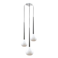 Lightstar 808230 (MD2128А-3W) Подвес FORMA 3х40W E14 БЕЛЫЙ (в комплекте)