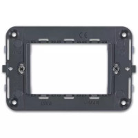 Vimar Суппорт для 3 модулей Ark? для накладок Idea, с винтами, серый, 16723