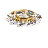 Lightstar 031902 Светильник NOCE MR16/HP16 ЗОЛОТО/ПРОЗРАЧНЫЙ (в комплекте)